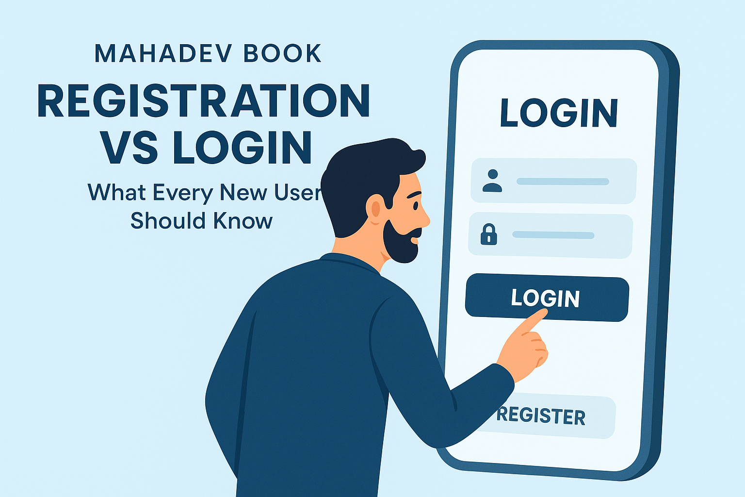 Read more about the article Mahadev Book Registration vs Login: What Every New User Should Know