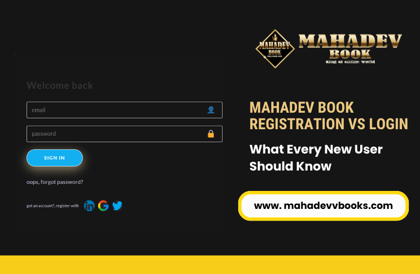 Read more about the article Mahadev Book Registration vs Login: What Every New User Should Know