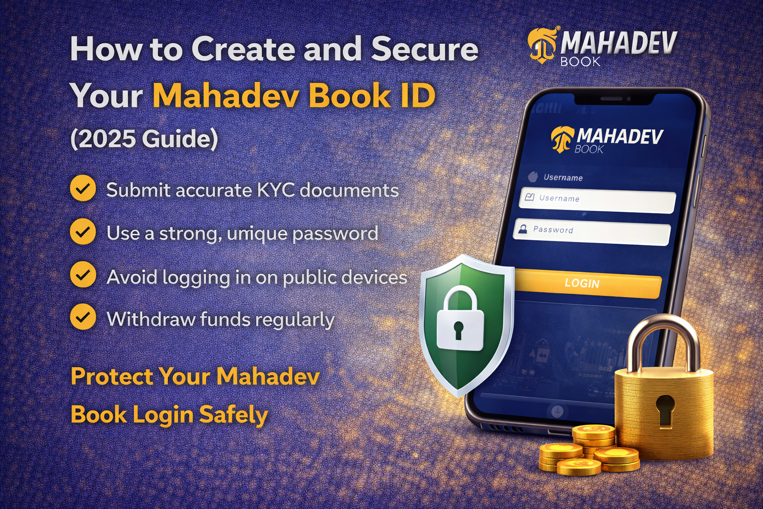 Read more about the article How to Create and Secure Your Mahadev Book ID