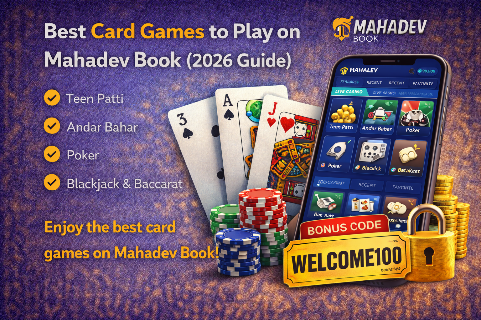 You are currently viewing Best Card Games to Play on Mahadev Book