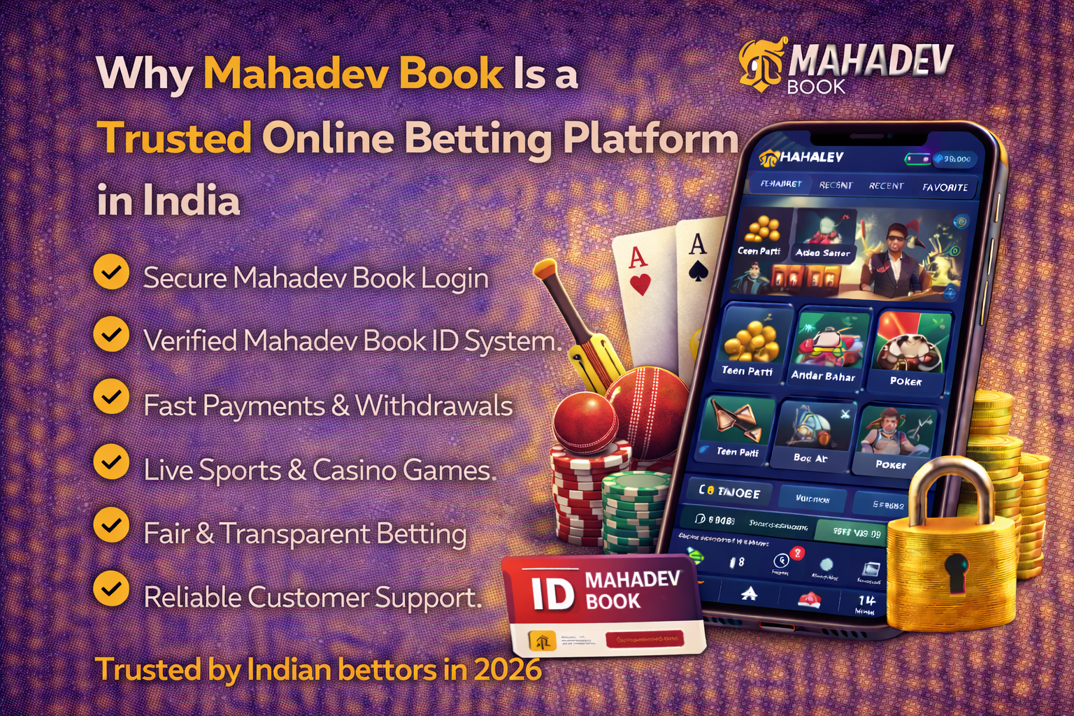 Read more about the article Why Mahadev Book Is a Trusted Online Betting Platform in India