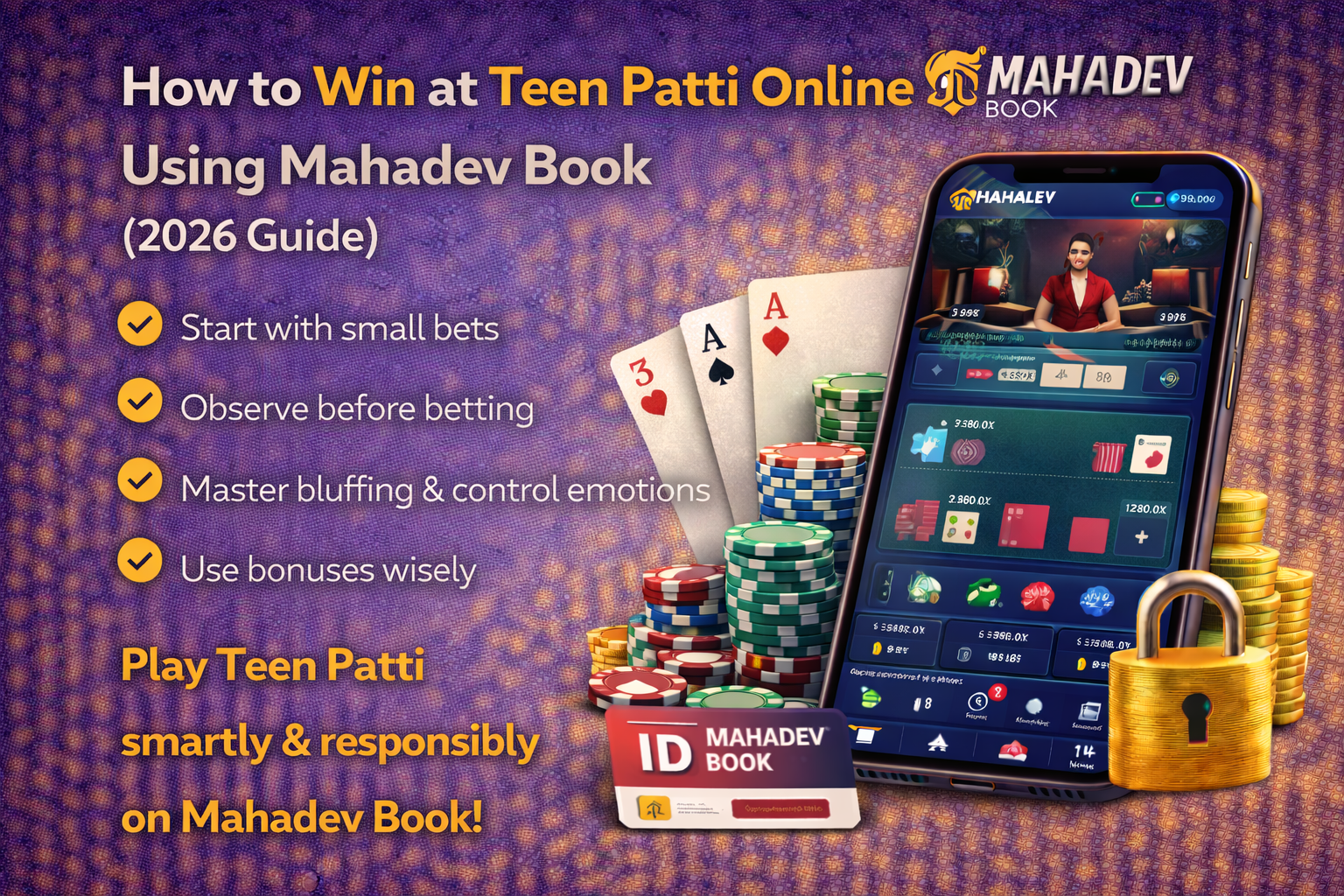 Read more about the article How to Win at Teen Patti Online Using Mahadev Book